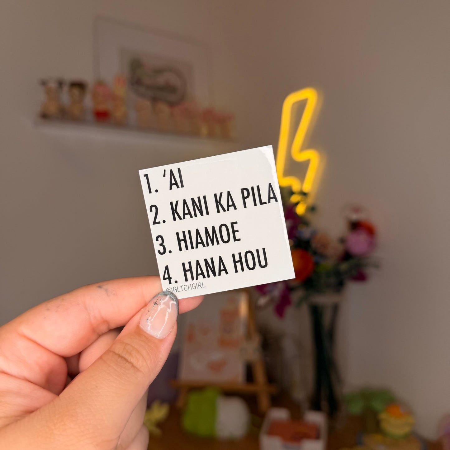 mea hana sticker