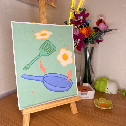 flippin' floweregg print