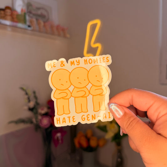 hate gen-ai sticker