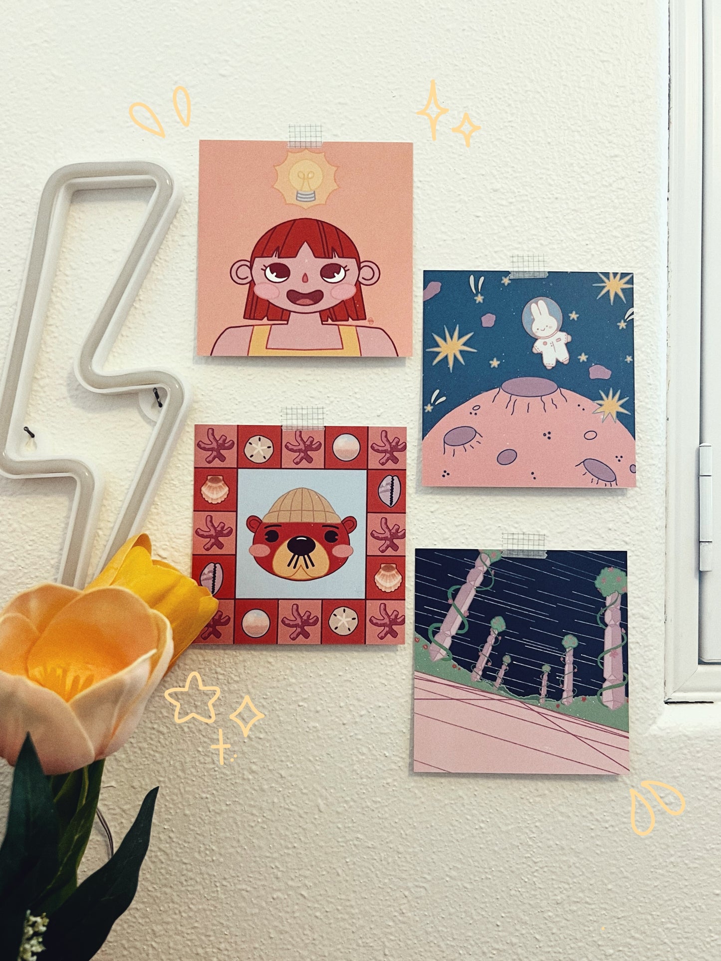 peach prints