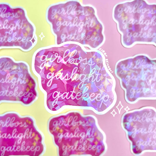 girlboss sticker