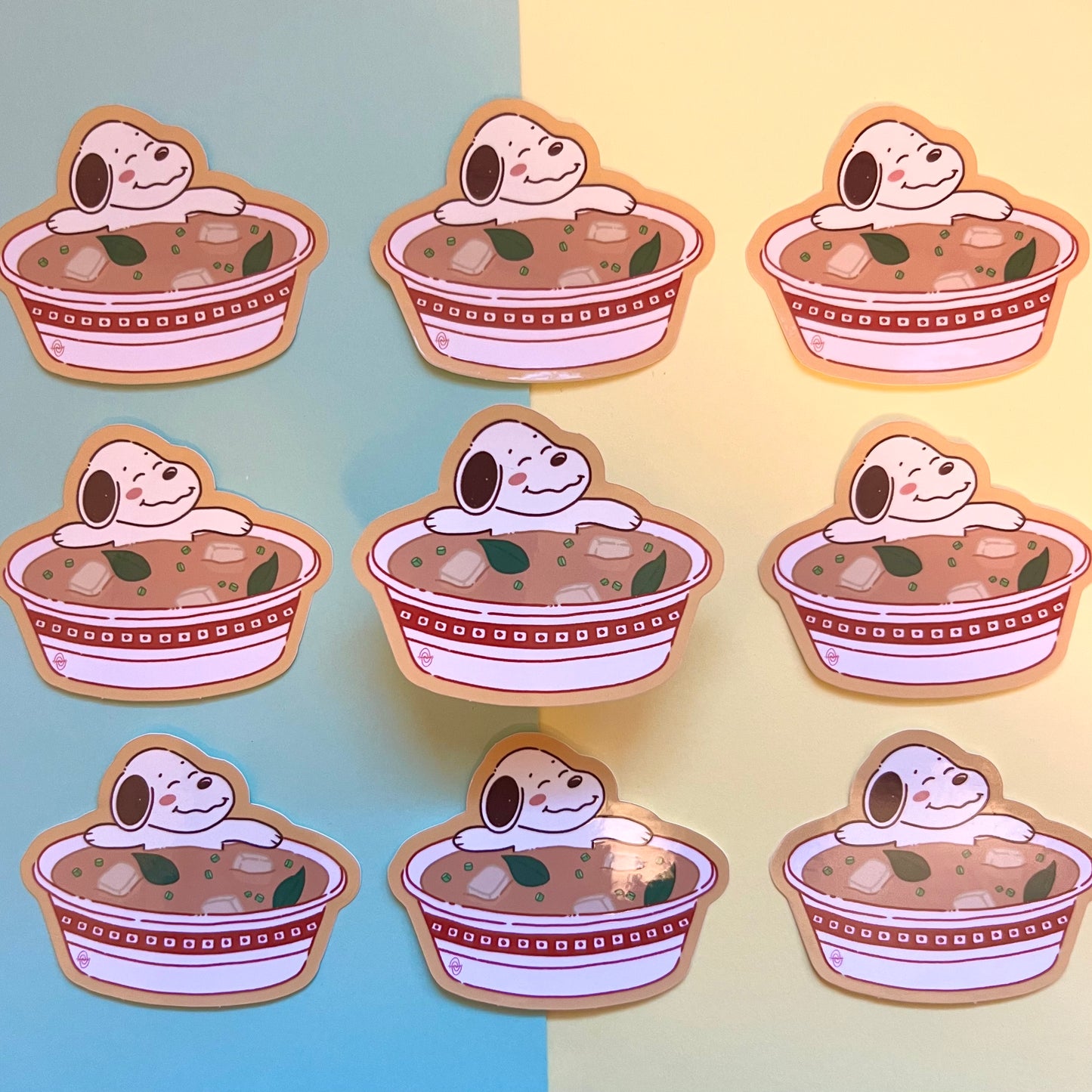 miso snoop sticker