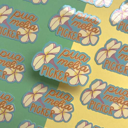 pua melia picker sticker