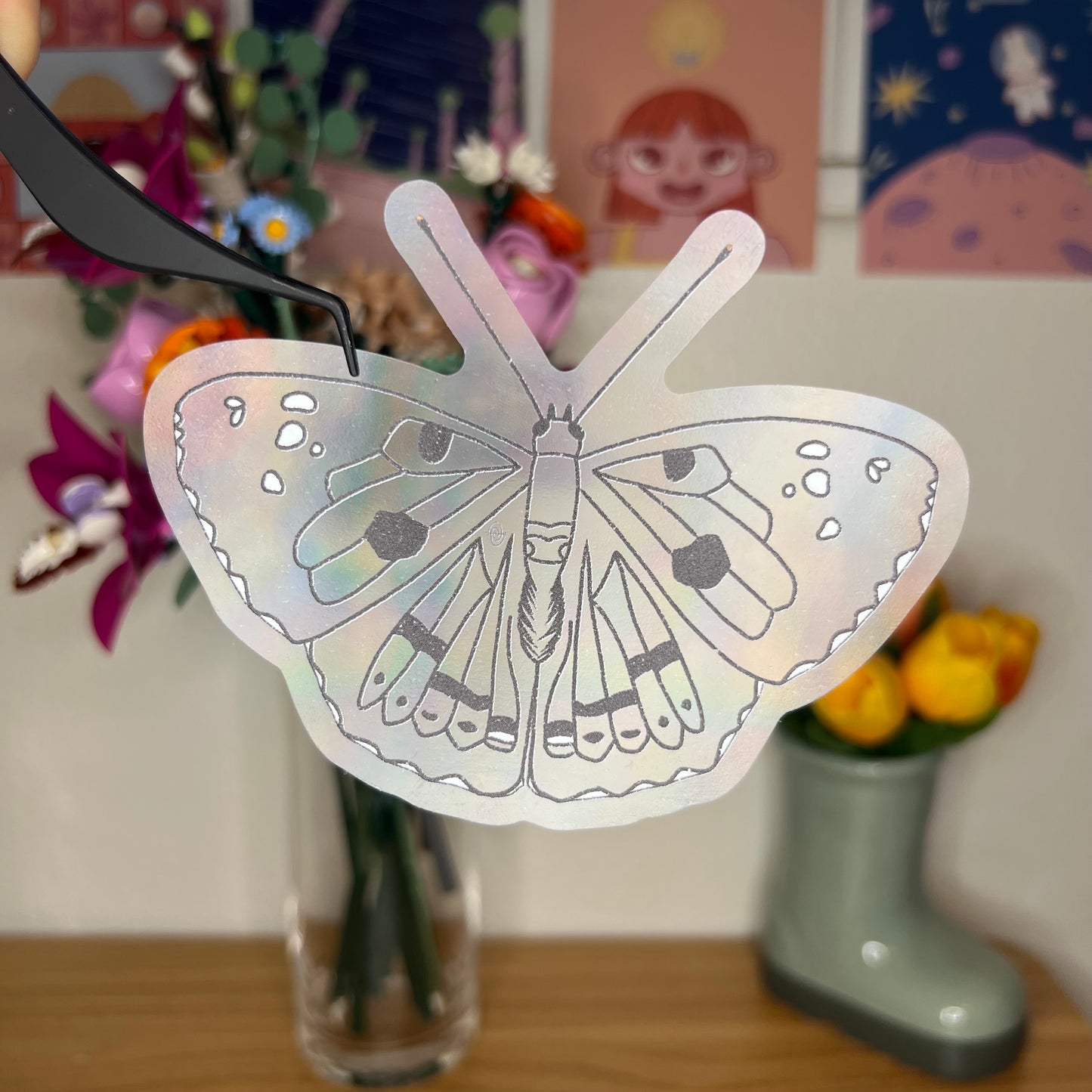 pulelehua suncatcher decal