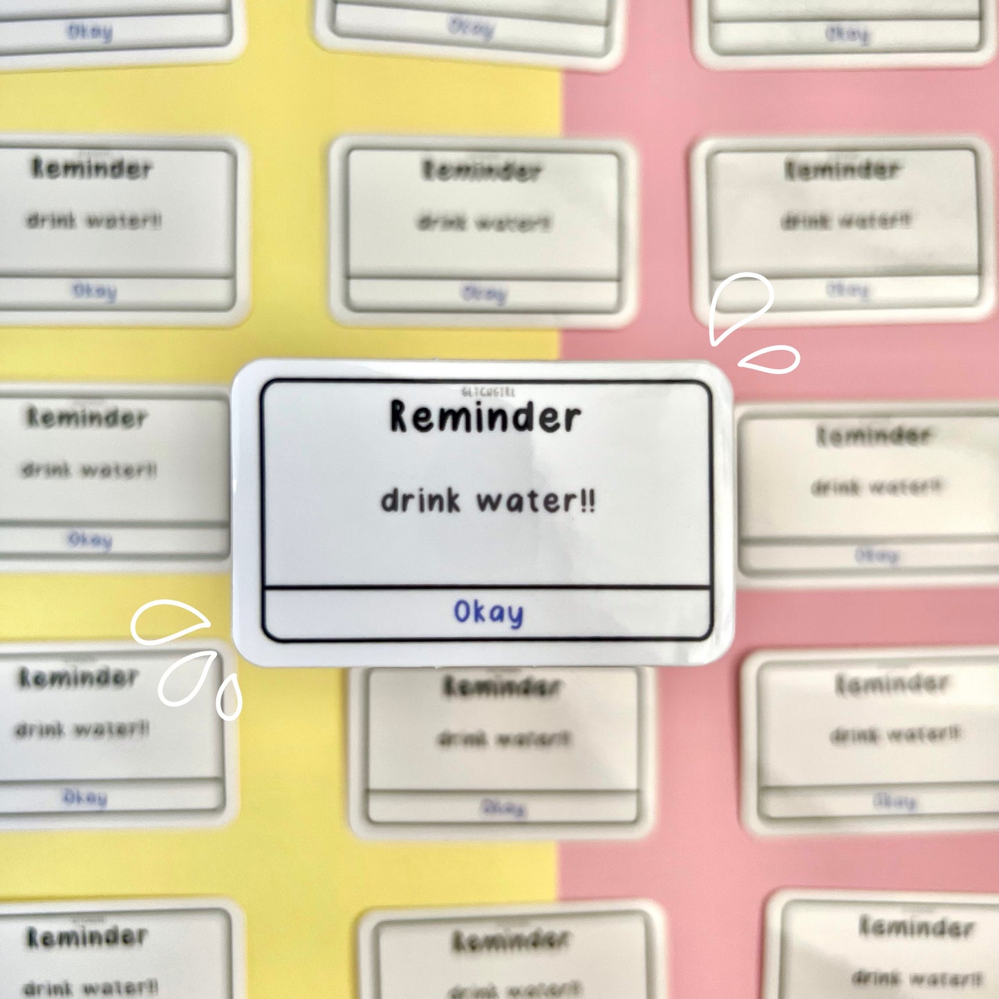 reminder sticker