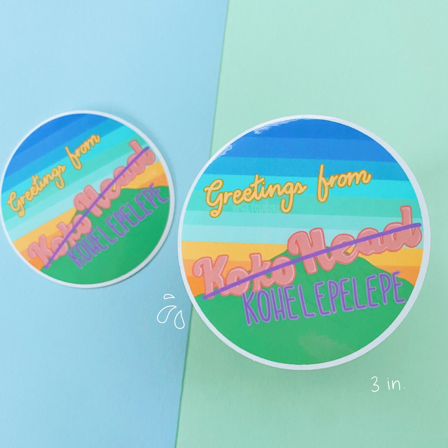 postcard sticker