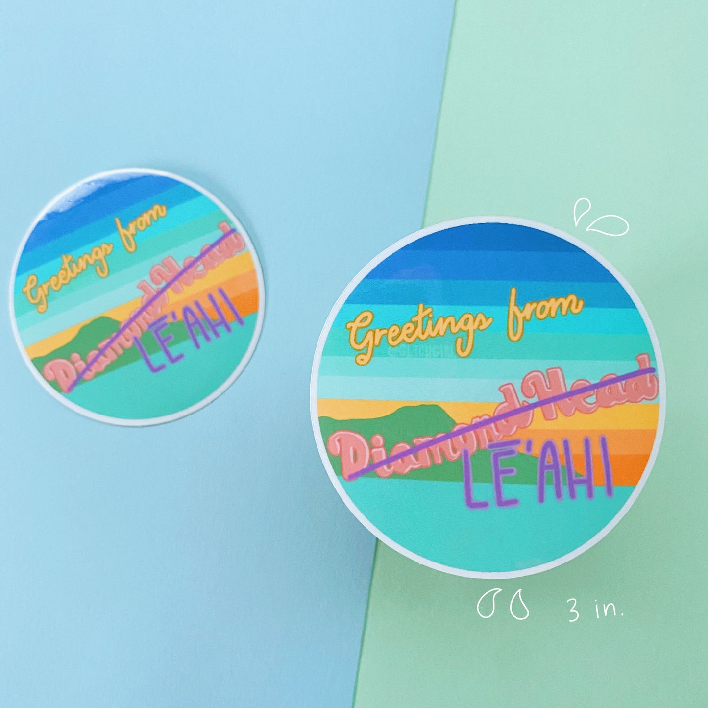 postcard sticker