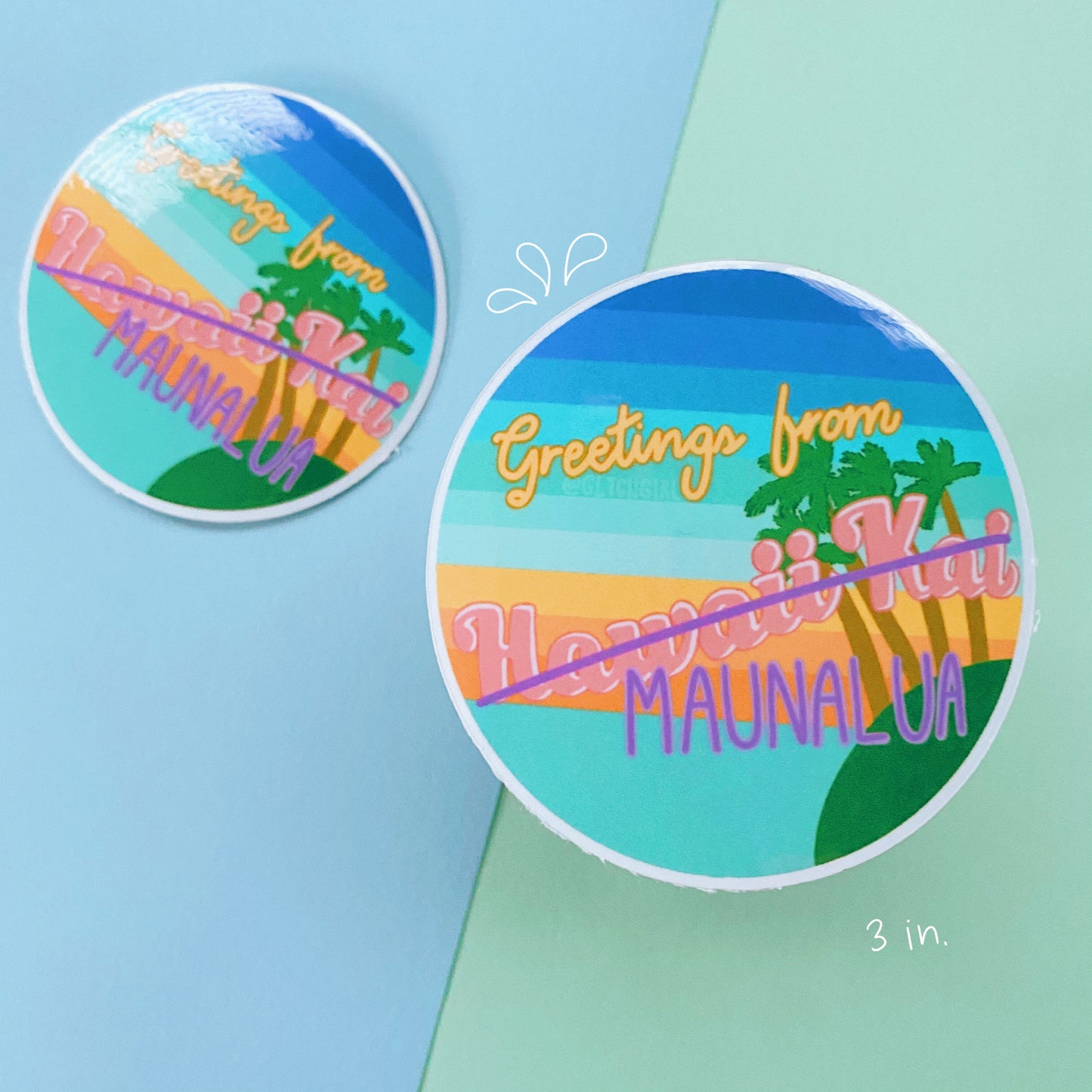 postcard sticker