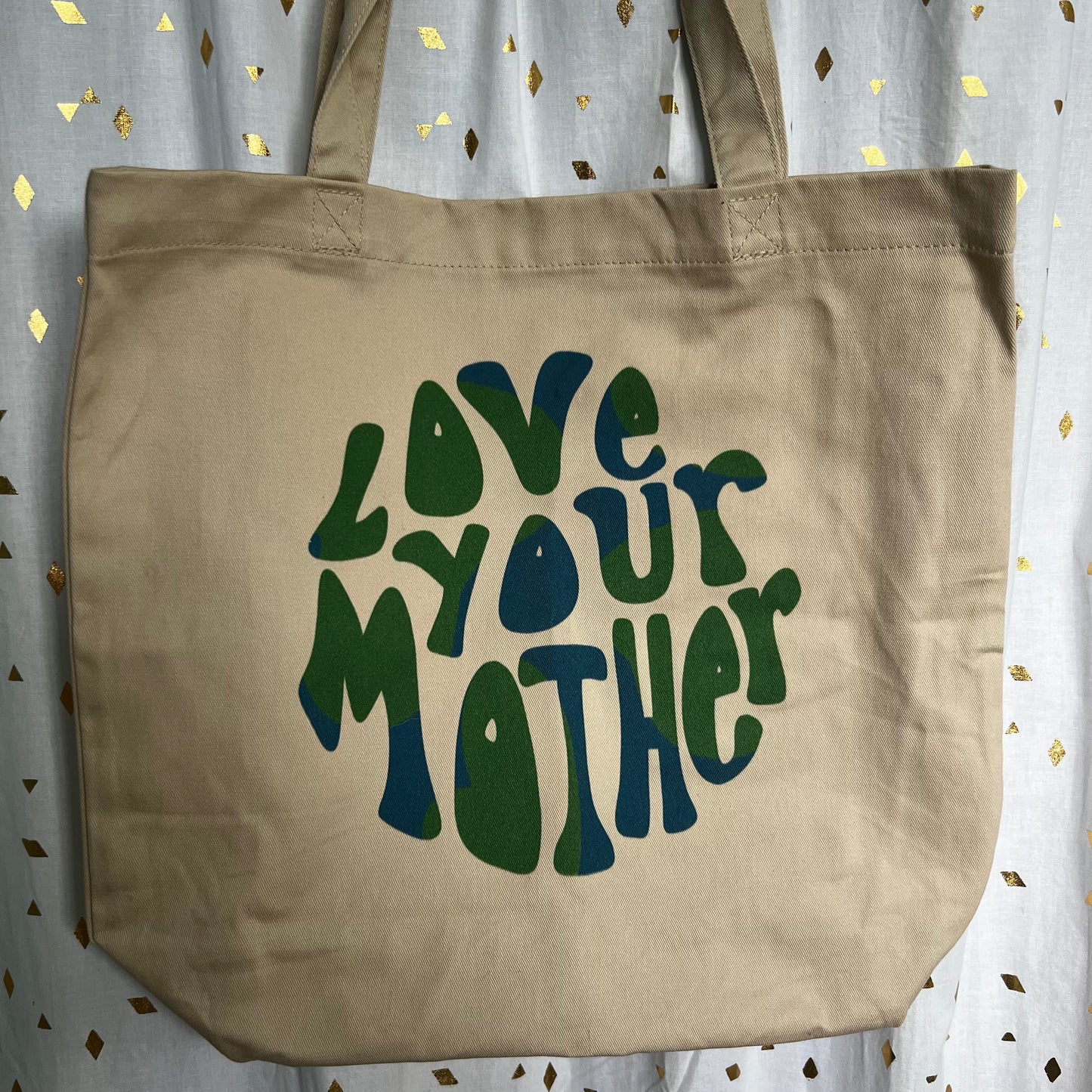love your mother tote bag