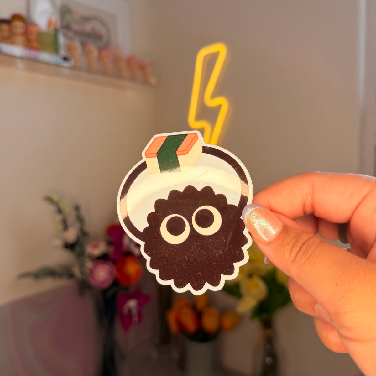 soot musubi sticker