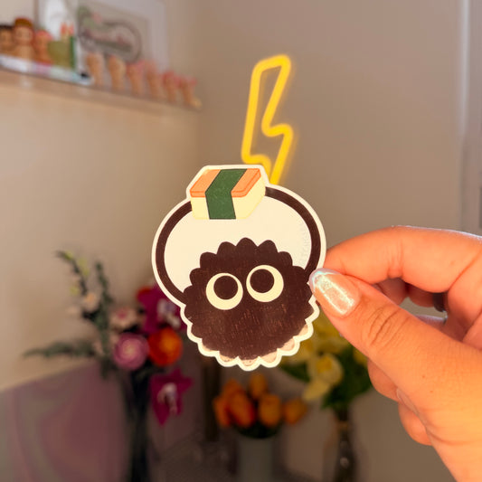 soot musubi sticker