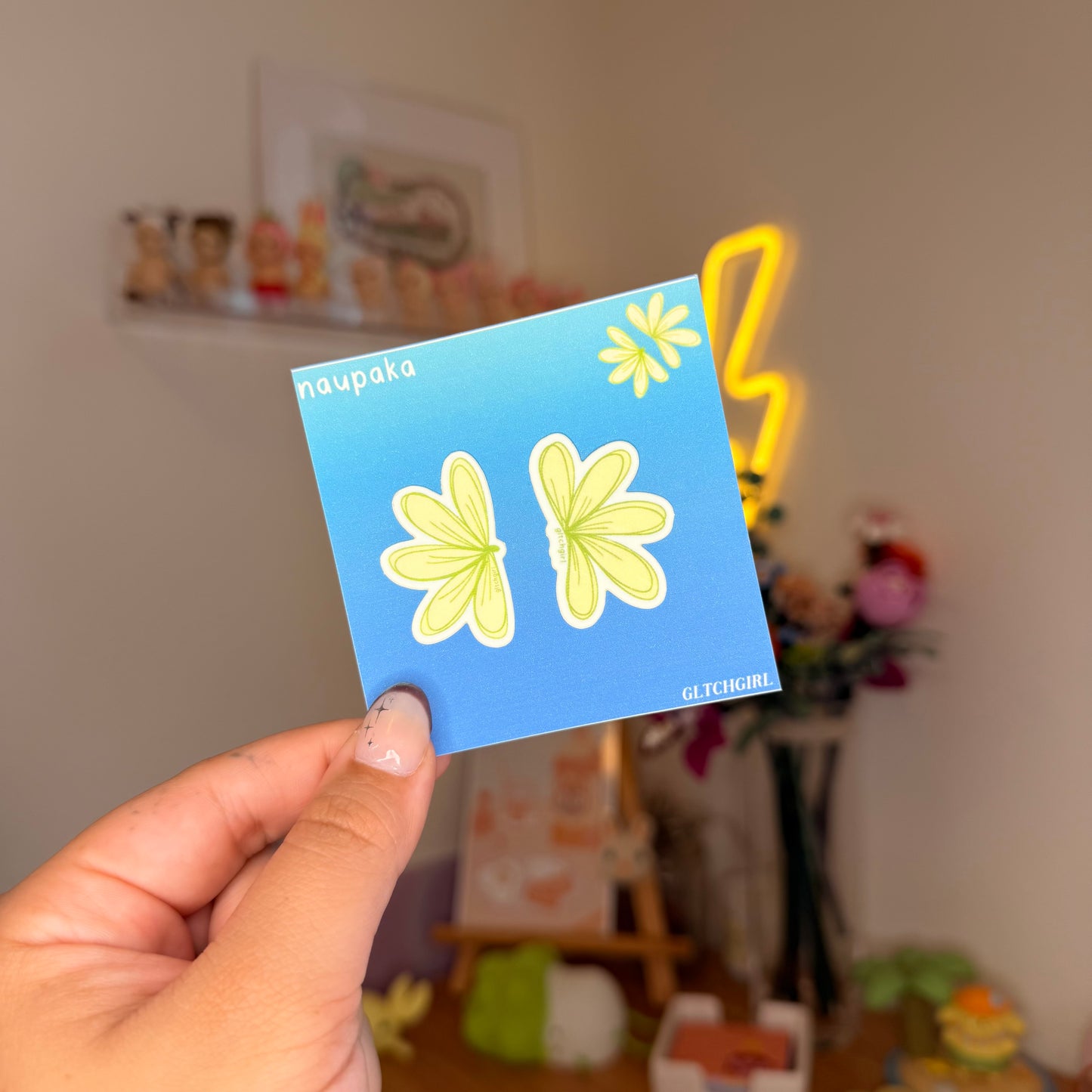 flowers of hawaiʻi sticker