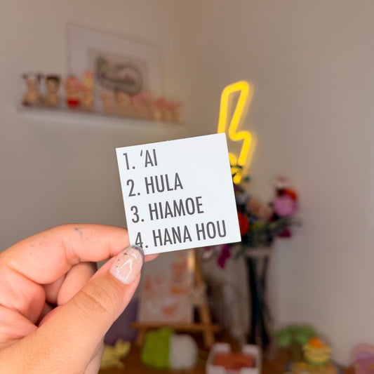 mea hana sticker