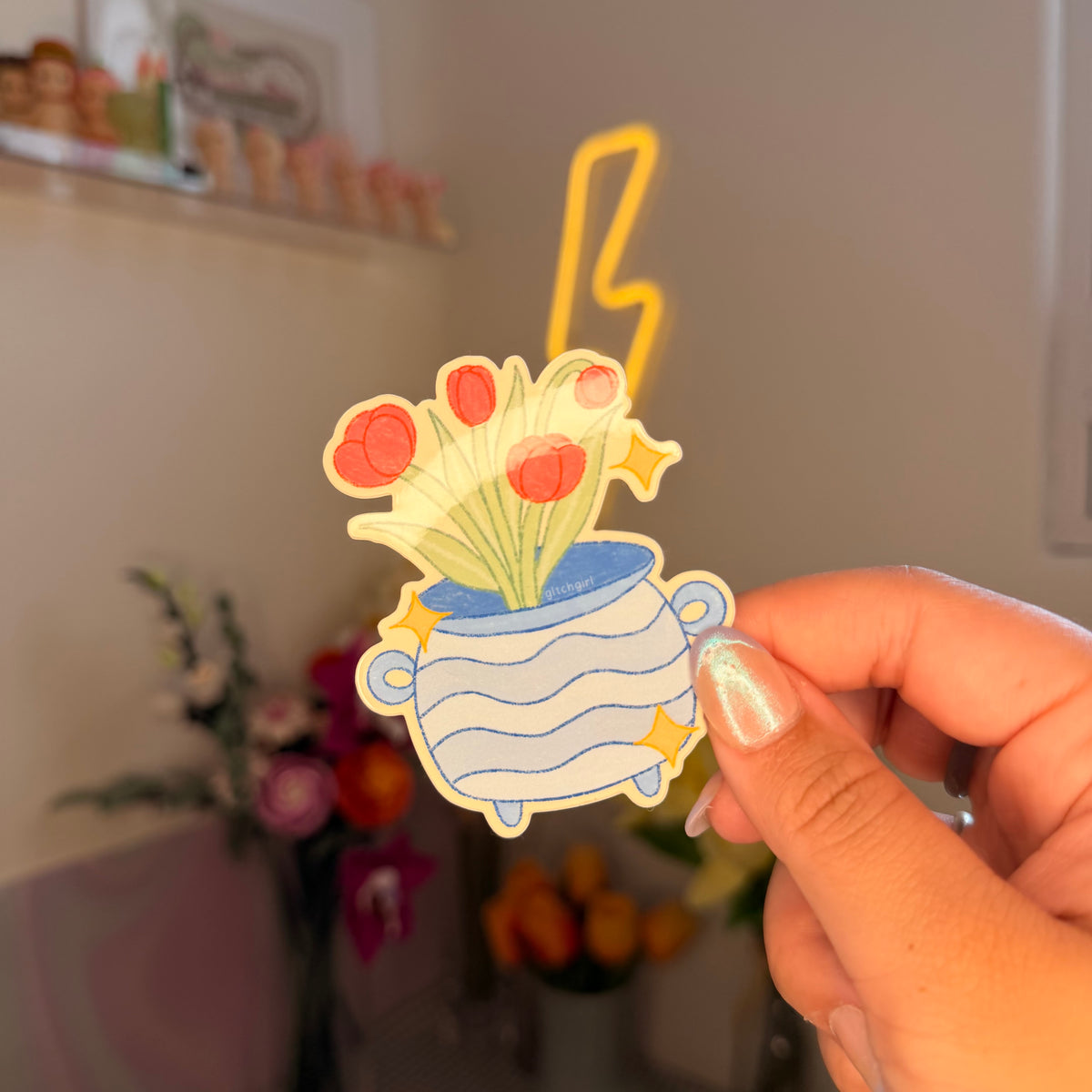 tulip sticker