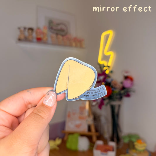 fortune cookie sticker