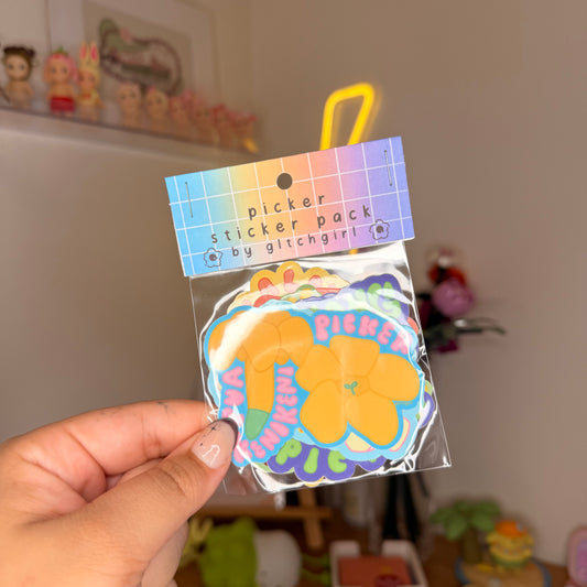 picker series sticker