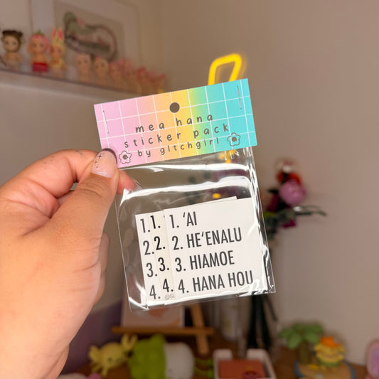 mea hana sticker