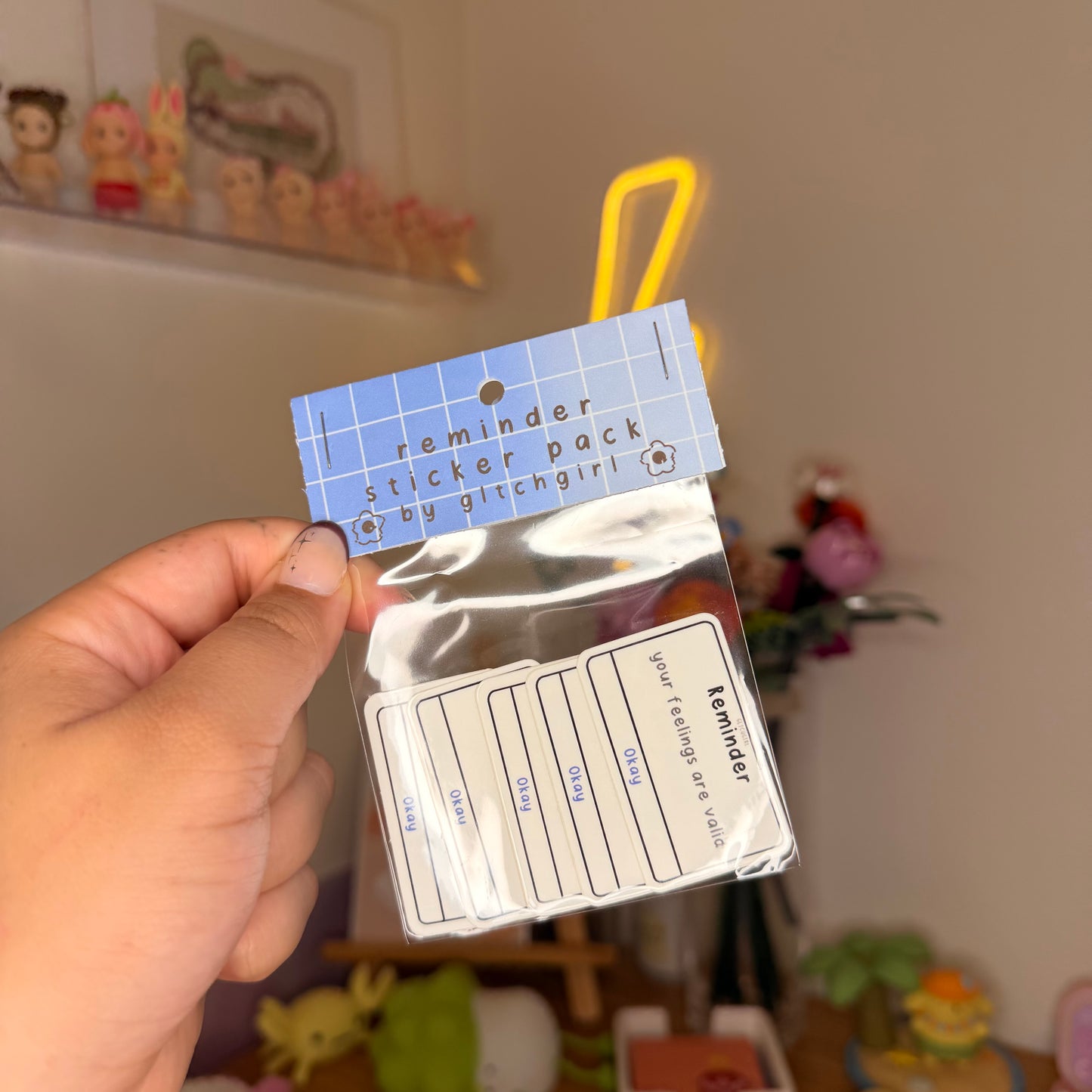 reminder sticker
