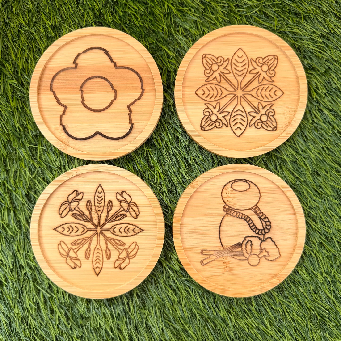 bamboo coaster
