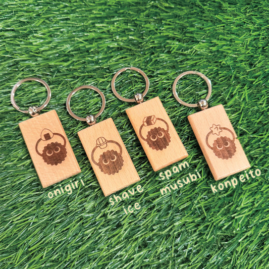 mystery soot snack keychain