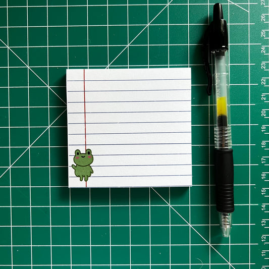 froggy notepad